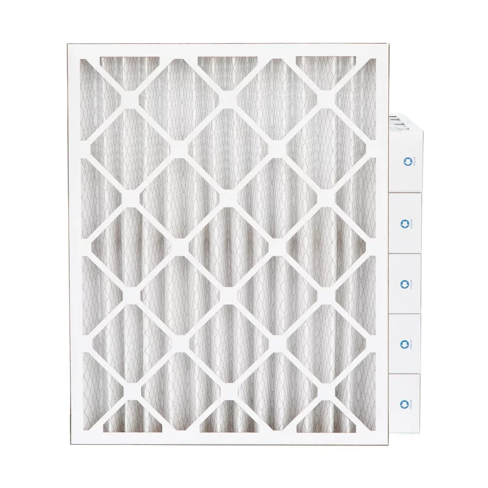 18x24x2 MERV 11, MPR 1000 Pleated AC Furnace 2" Air Filters by Pamlico. Case of 12. Actual Size: 17-3/8 x 23-3/8 x 1-3/4