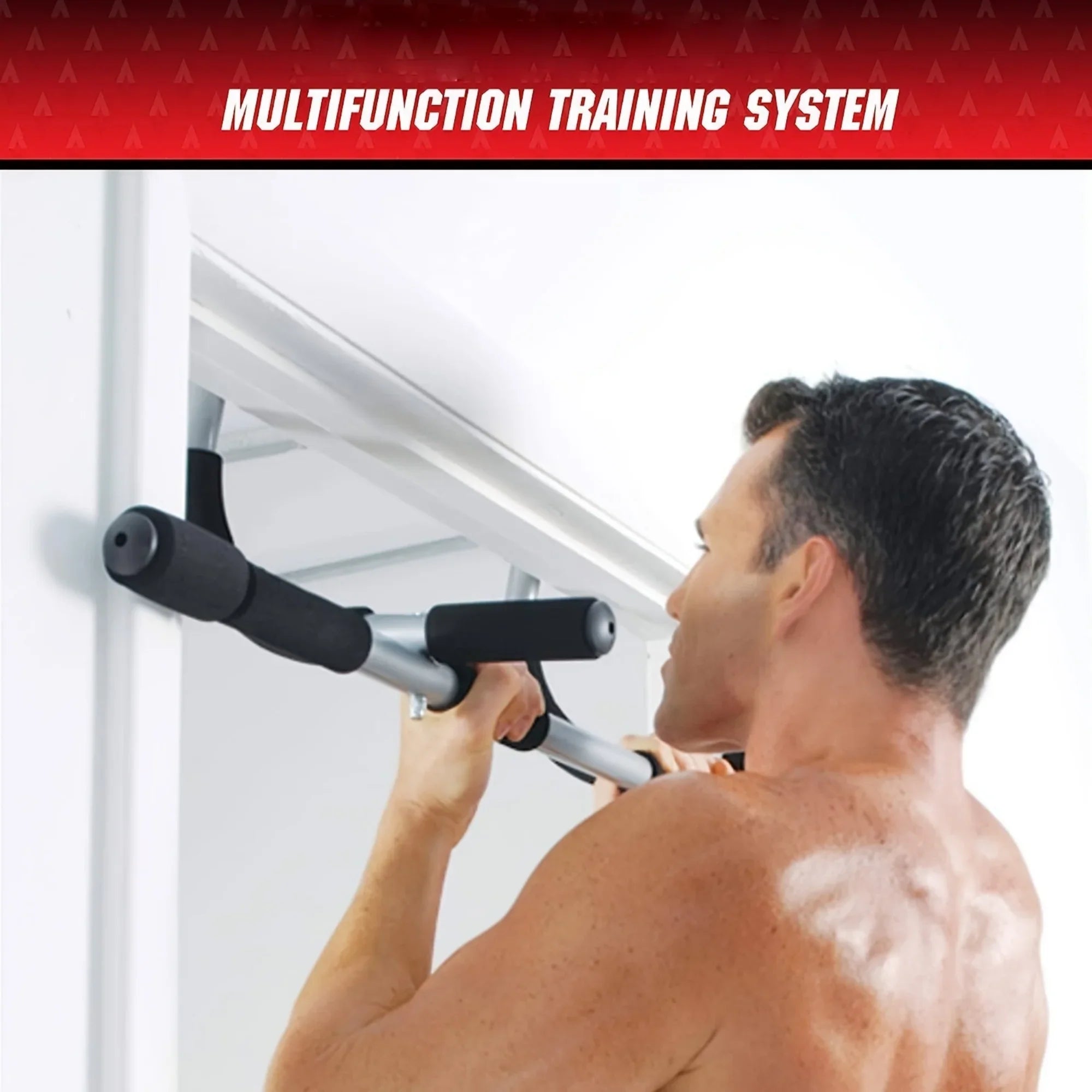 PGAST Door-Mounted Pull-Up Bar: Versatile, Portable & Space-Saving – Strengthen & Tone for Men and Women