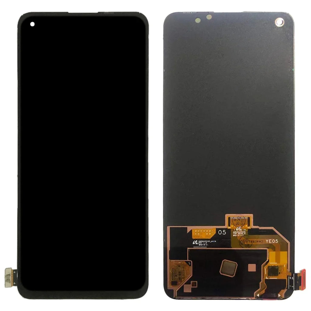 Cellphone Repair Parts For OnePlus Nord 2 5G 2021 with Digitizer Full Assembly Original LCD Screen (Black)