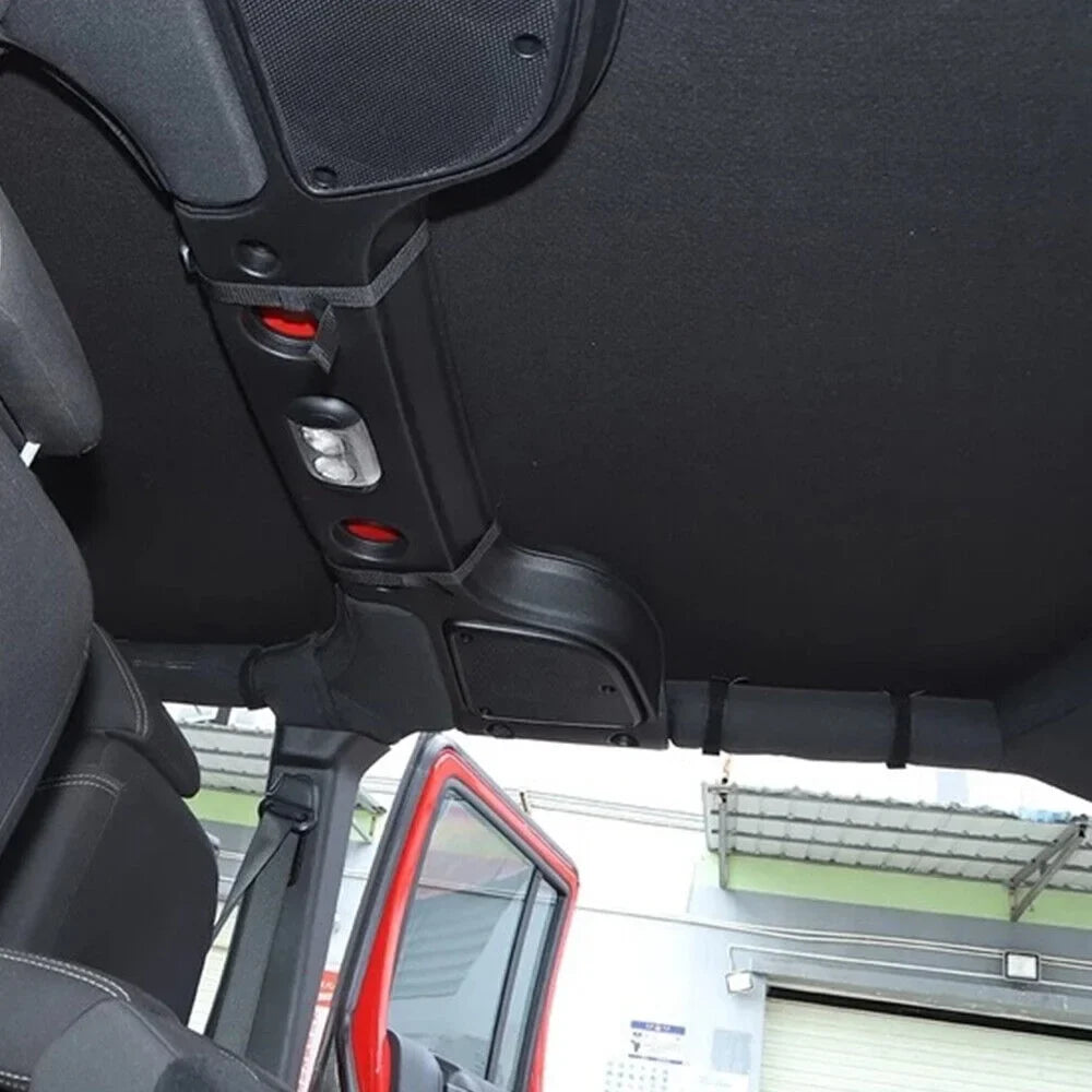Paddsun For Jeep Wrangler JK JKU 07-2018 Waterproof Leather Sunshade Top Roof Coating