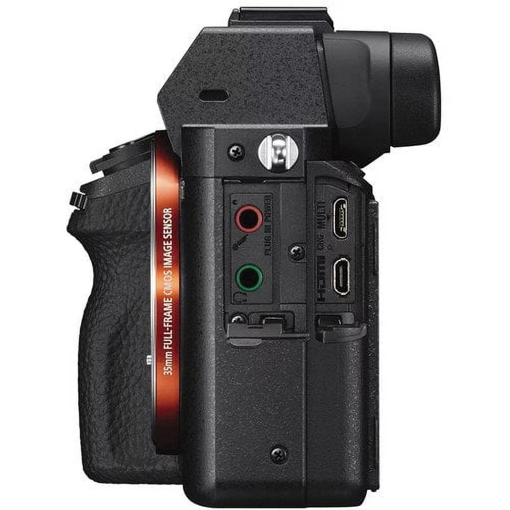 Sony Alpha a7 II Mirrorless Camera ILCE7M2/B With Soft Bag, Tripod, Additional Battery, 64GB Memory Card, Card Reader , Plus Essential Accessories
