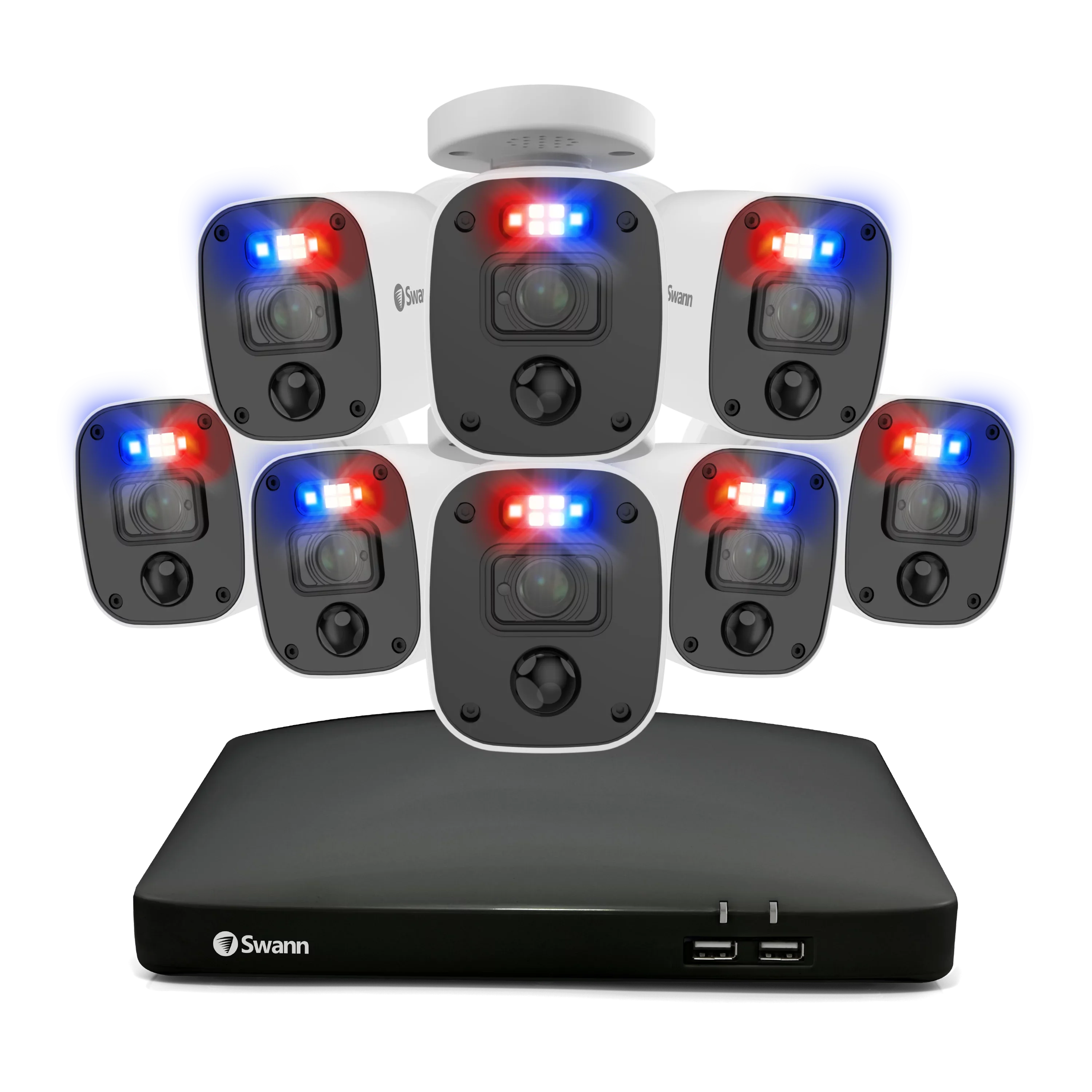 Swann SwannForce 8 Camera 8 Channel 4K Ultra HD DVR Security System