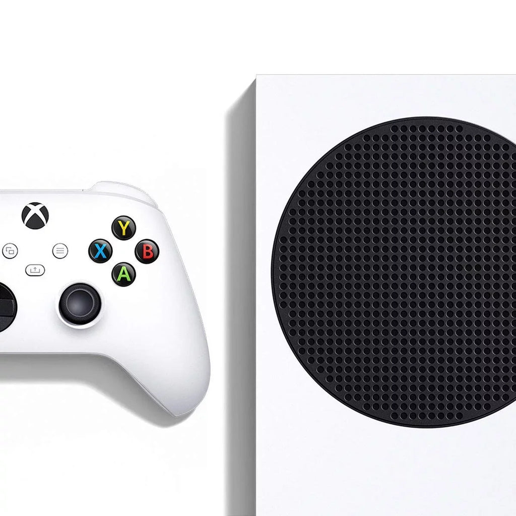 Microsoft Xbox Series S 512GB white Gaming Console With 2 Controller + G9 Earbuds With Microphone BOLT AXTION Bundle Used
