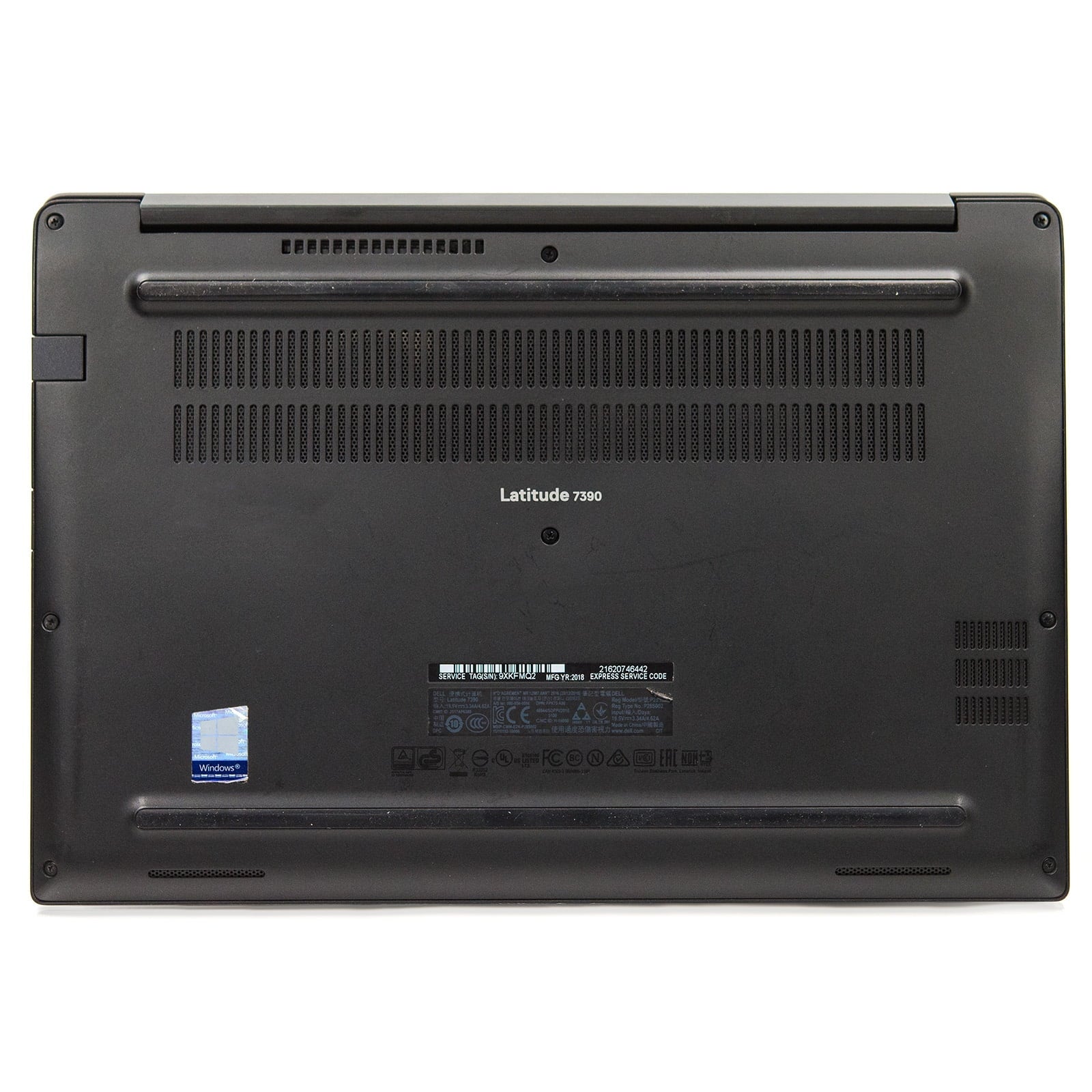 Used 7390 13.3" Non-touch Laptop i5 8GB 128GB SSD M.2 Integrated Graphics Win 10 Pro B v.WCA