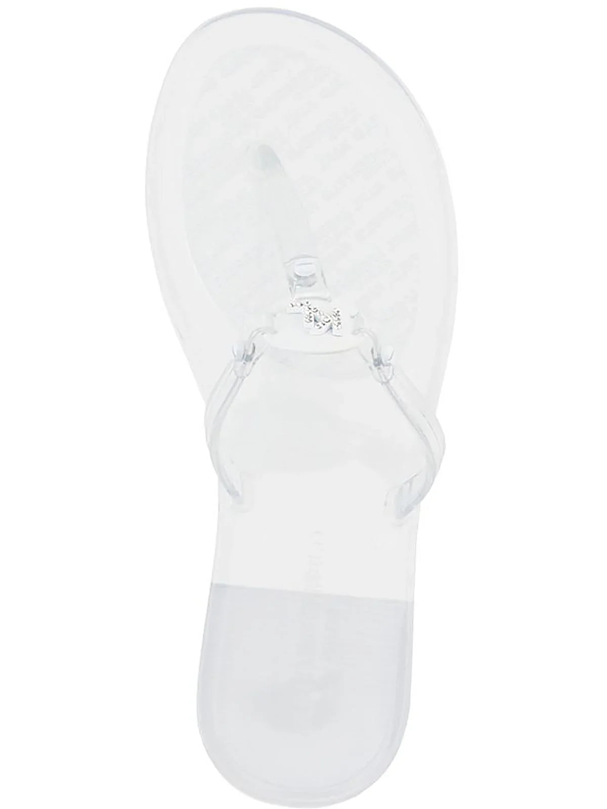 Karl Lagerfeld Paris Womens Wylda Embellished Flip-Flop Thong Sandals