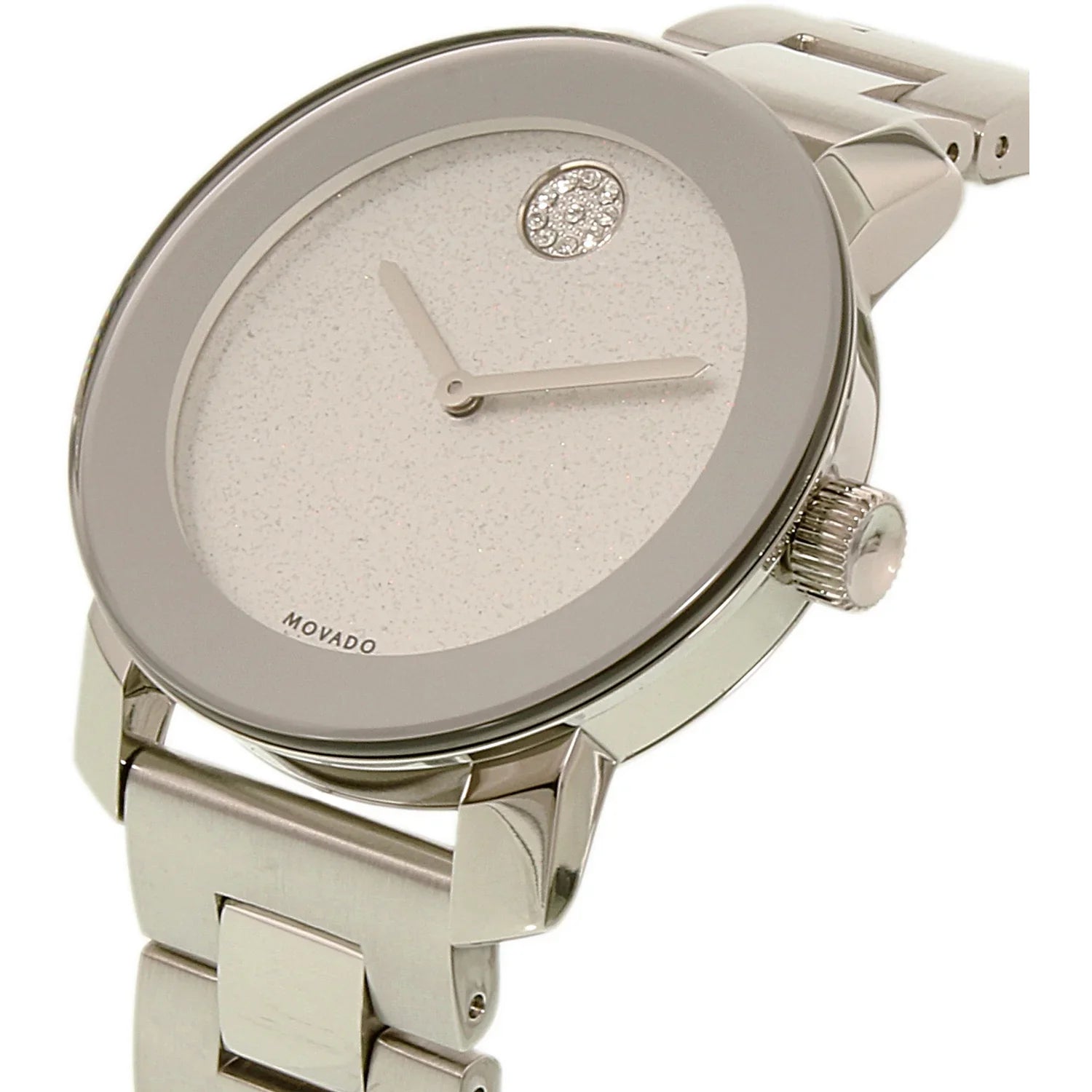 Movado Men's Bold 3600334 Silver Stainless-Steel Swiss Quartz Watch