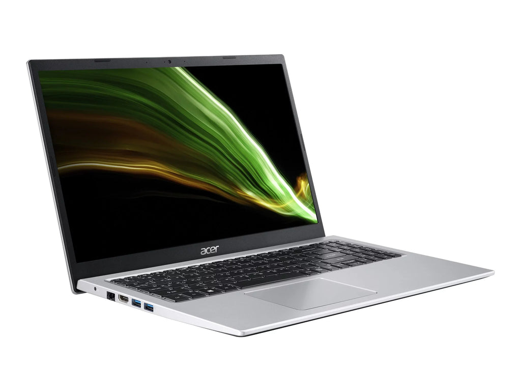 Acer Aspire 3 A315-58 - i7 - 1165G7 / up to 4.7 GHz - Win 11 Home - Iris Xe Graphics - 8 GB RAM - 512 GB SSD - 15.6" TN 1920 x 1080 (Full HD) - 802.11a/b/g/n/ac/ax - pure silver - kbd: US Intl