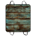 GCKG Wood Printed Pet Car Seat Wrap Rustic Old Barn Wood Printed Pet Car Seat Wrap Dog Car Seat Mat Hammock Cargo Mat Trunk Mat For Cars Trucks and SUV 54x60 inches
