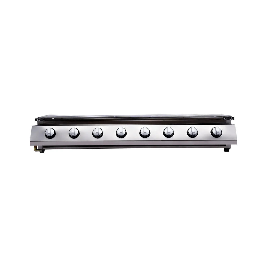 Large Gas Grill Outdoor Party 8 Burner BBQ Grill Commercial Adjustable Height Gas Grill