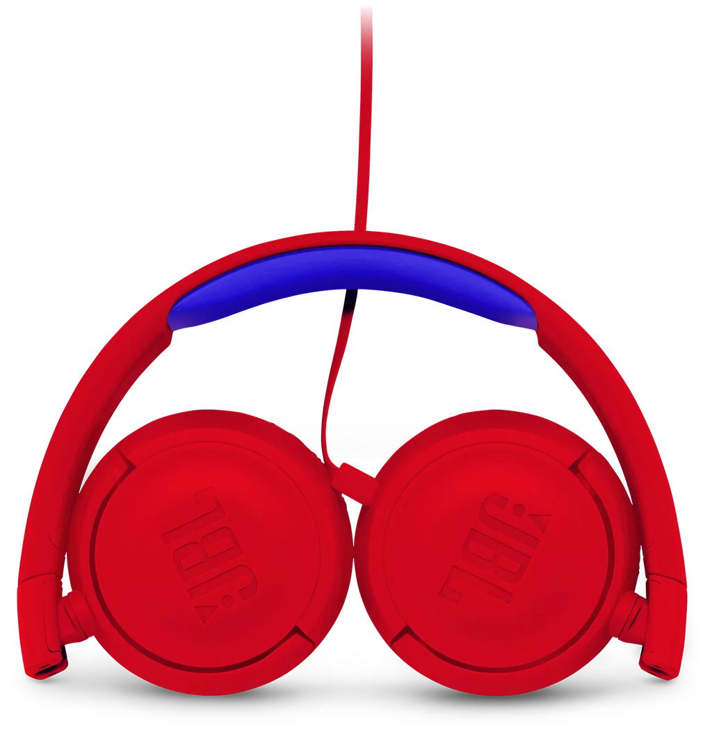 JBL JR300 Kids On-Ear Headphones - Red