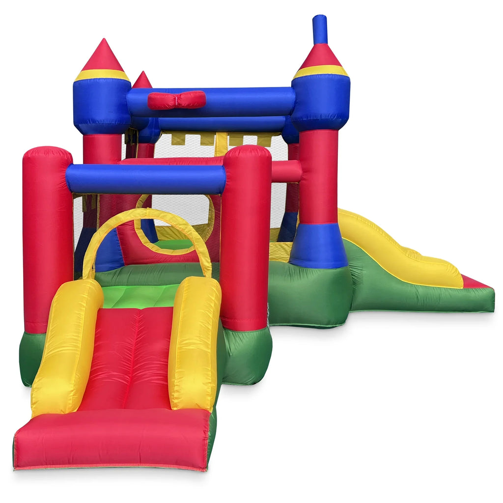 Cloud 9 Castle Bounce House with Blower - Inflatable Bouncer for Kids