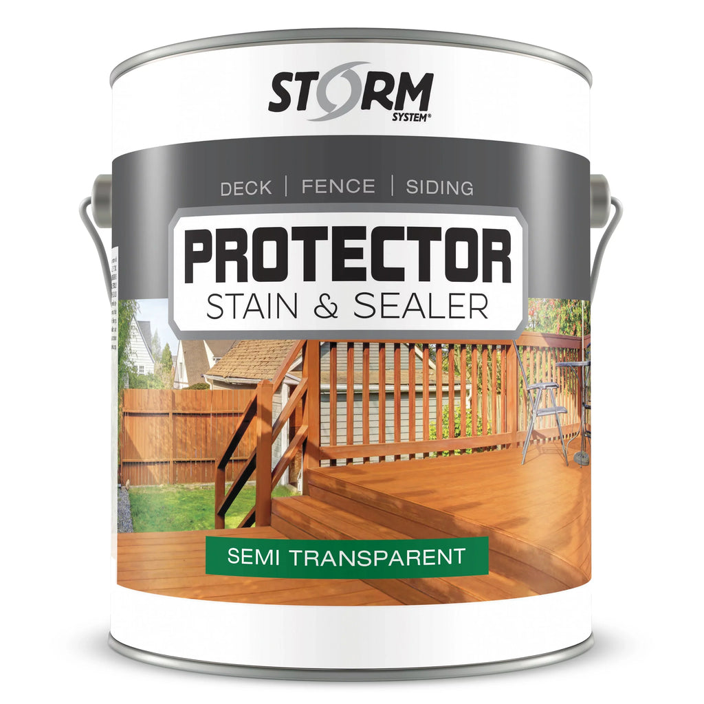 Storm System Protector Semi-Transparent Stain and Sealer