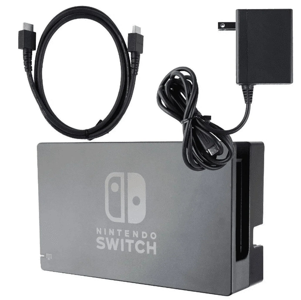 Open Box Nintendo Switch Dock Set with HDMI & AC Adapter HACACASAA - Black