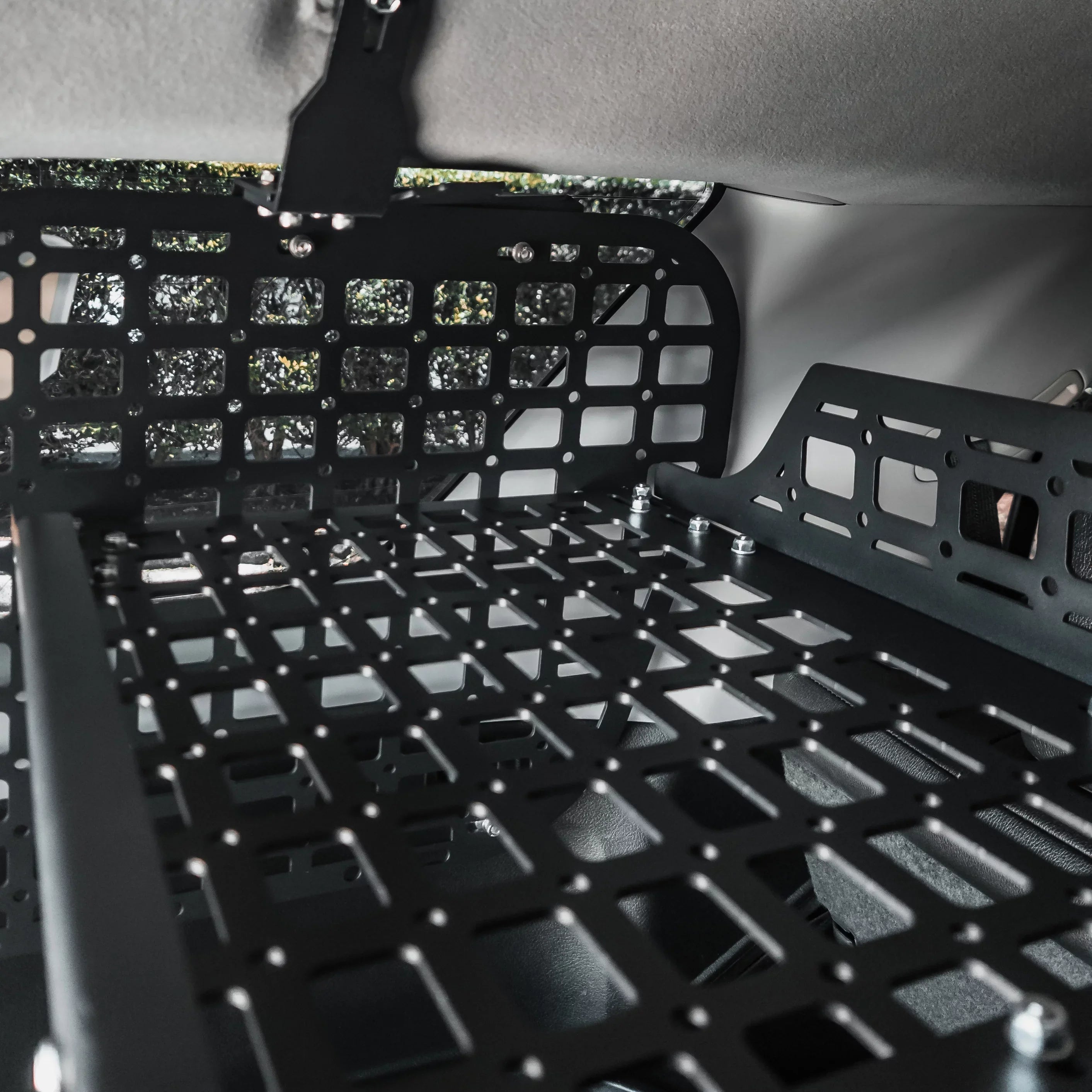 BAKOD Molle Storage Window Shelf Set Panel for 2010-2023 Toyota 4Runner Black MSW100 MSPS100