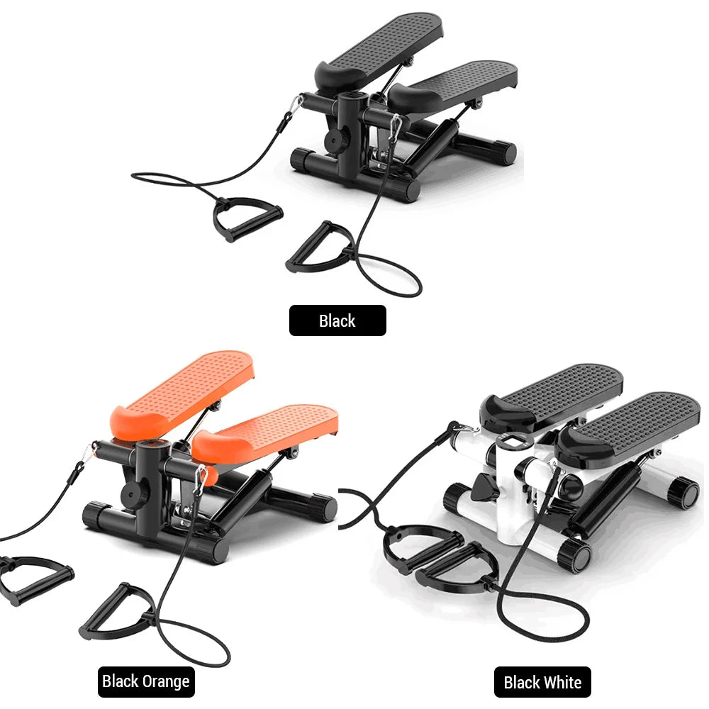 Anself Stepper with Resistance Bands LCD Display, 100kg Weight Capacity Perfect for Home Exercise