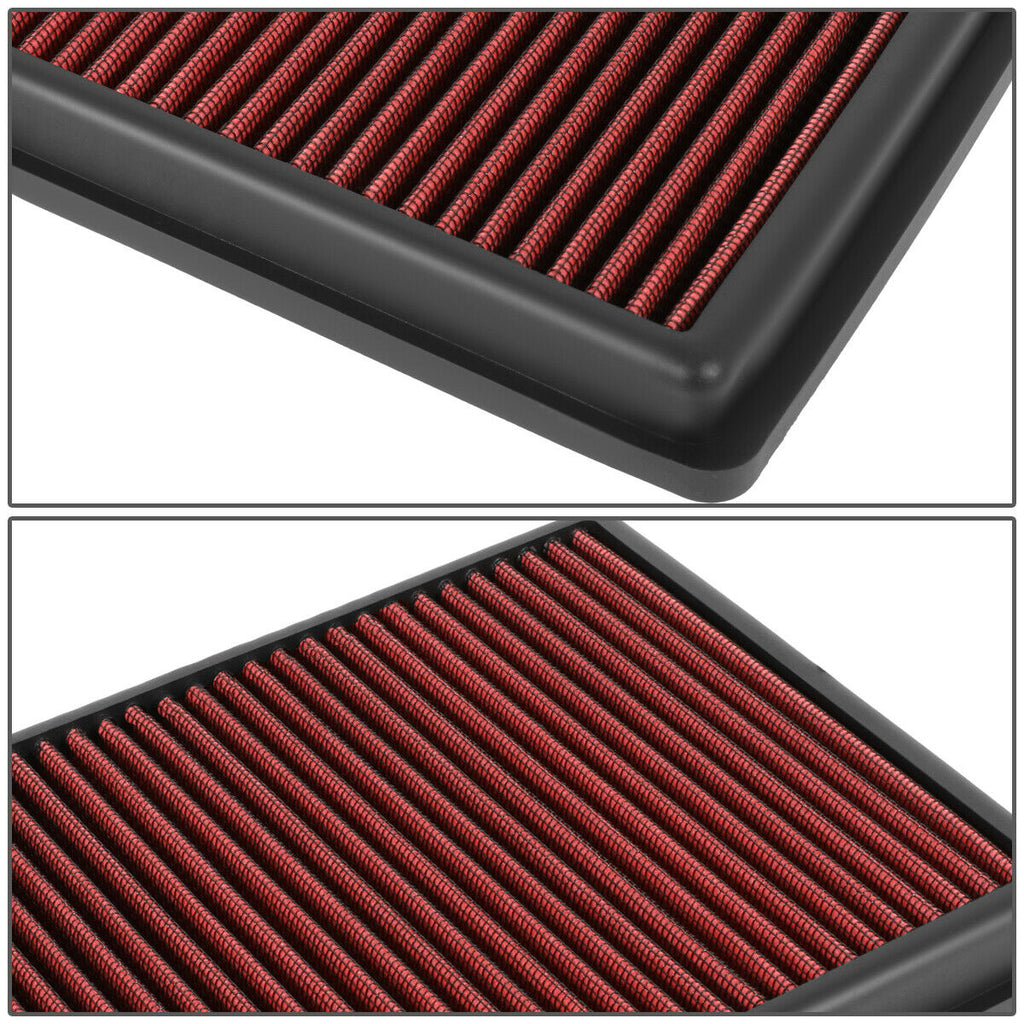 Teledu For 2019 RDX Sport Utility 2.0 Resilient Drop-In Dry Panel Air Filter Red