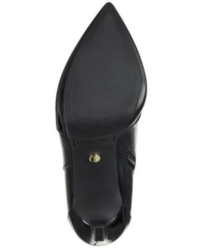 THALIA SODI Womens Black 3/4" Platform Comfort Trixi Pointy Toe Stiletto Zip-Up Dress Boots 5.5 M