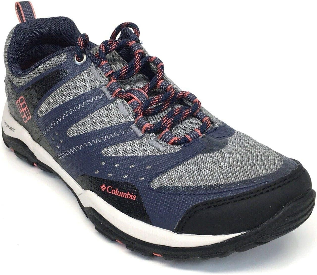 Columbia Women's Granite Pass Outdry Shoe Size 9 Grey Blue
