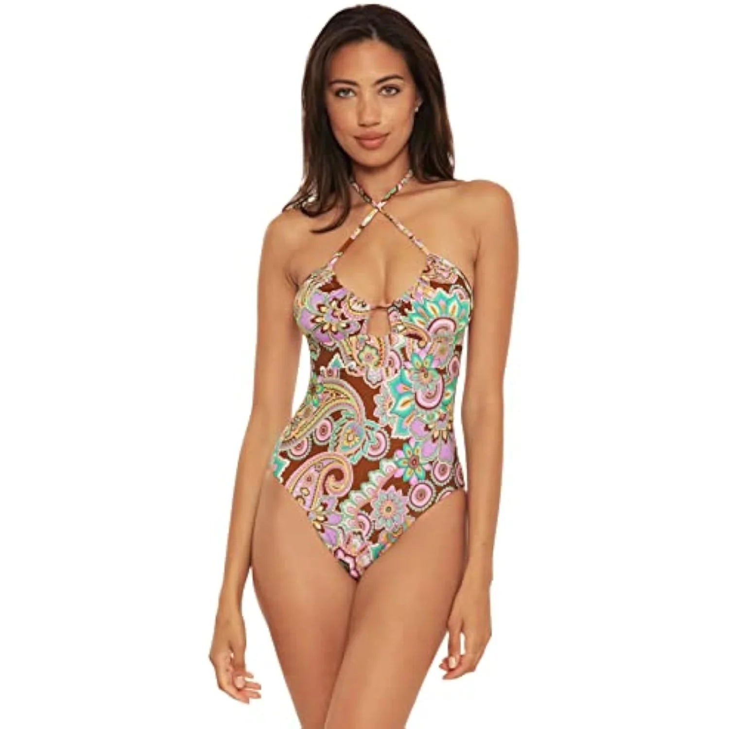 Becca by Rebecca Virtue Groovy Candice Multi Way One-Piece Multi MD