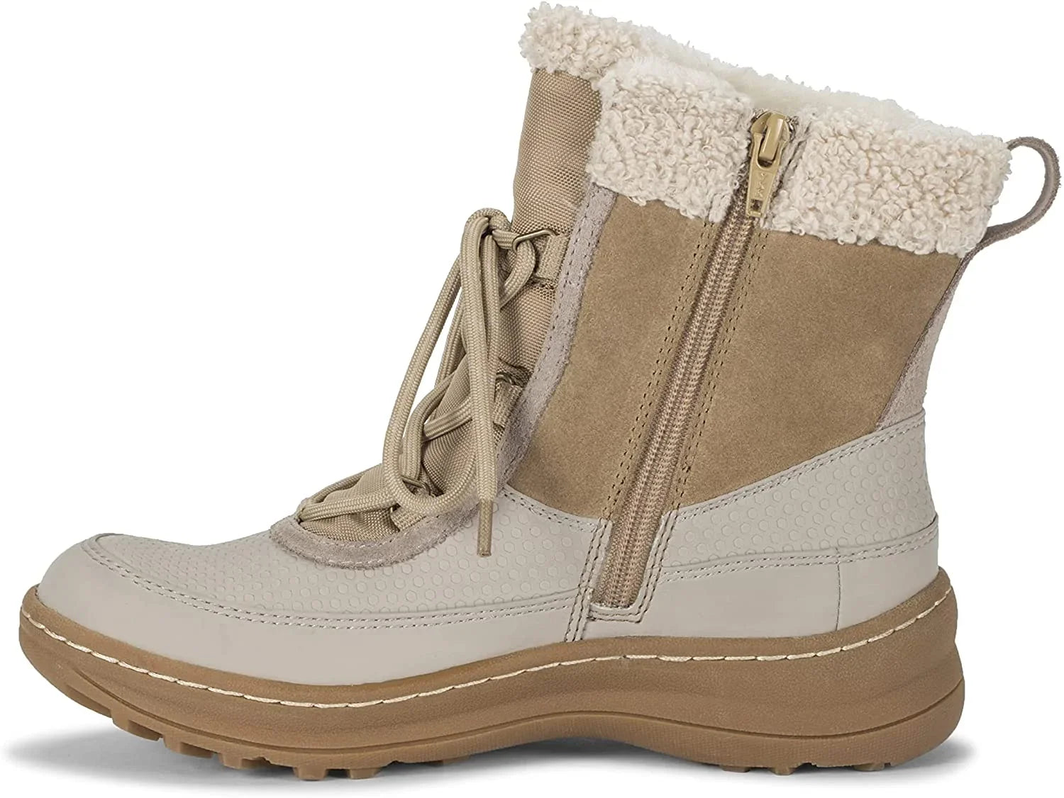 BareTraps ALTA Womens Boots 8 Khaki/Stone Suede